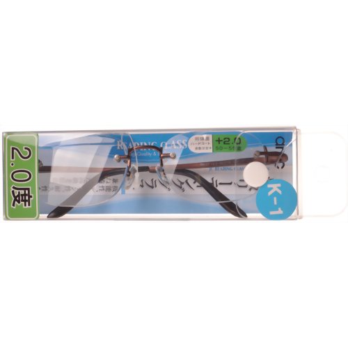 高級リーディンググラス1 RK-01-20 (2.0度) 【ジェーシー】