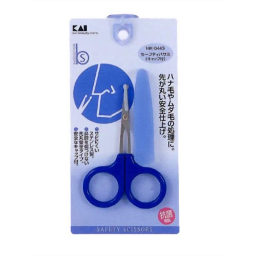 セーフティハサミキャップ付 【貝印】