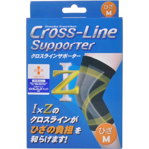 クロスラインサポーター ひざ M　【アクト】