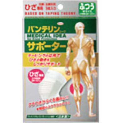 バンテリンコーワサポーター ひざ専用 大きめサイズ ホワイト 左右共用1枚入 【興和新薬】