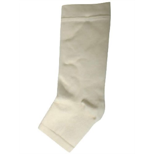 オーガニックコットン 足首サポーター 生成り フリーサイズ 【ハヤシニット】