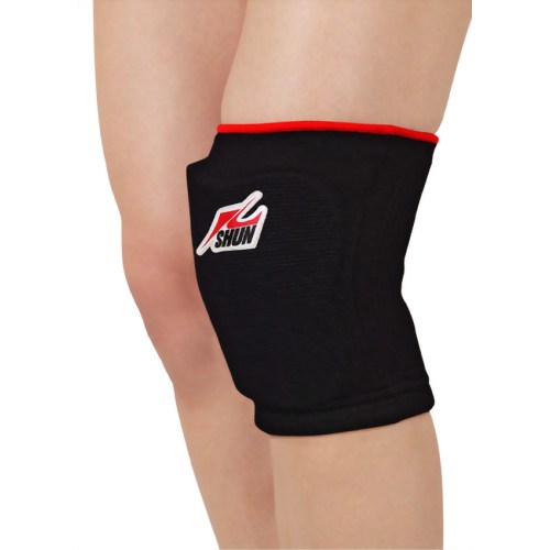 パッド付サポーター 膝(ひざ)用 ブラック L #KS-861 【D&M】