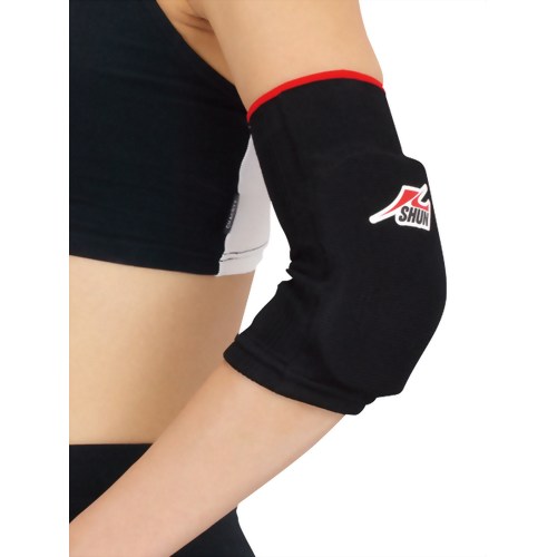 パッド付サポーター ひじ ブラック M #KS-761 【D&M】