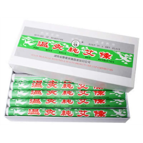 純もぐさ ロール式 10本入 【明健社】