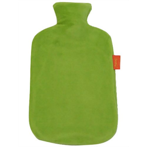 Fashy(ファシー) ベロア湯たんぽ 若草色　【フリーマム】