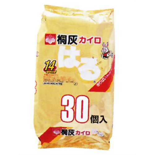 桐灰カイロ 桐灰はる 30個入(貼る 使い捨てカイロ) 【桐灰化学】