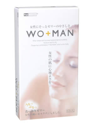 ウー・マン 12個入り(コンドーム) 【不二ラテックス】