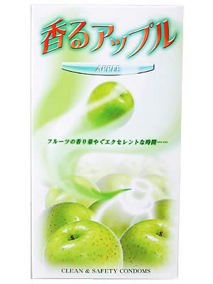 香るアップル 12個入り(コンドーム) 【不二ラテックス】