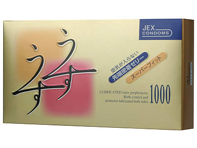 ニューゼリヤコートうすうす1000 12個入り(コンドーム) 【ジェクス】