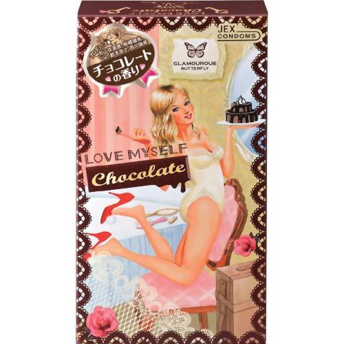 グラマラスバタフライ チョコレートの香り 10個入り(コンドーム) 【ジェクス】