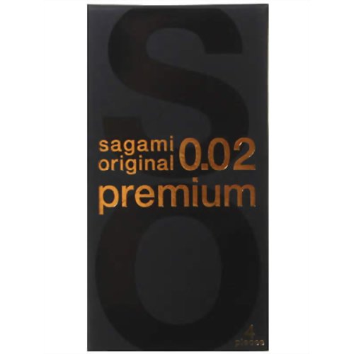 サガミオリジナル002 プレミアム 4個入り(コンドーム) 【相模ゴム工業】