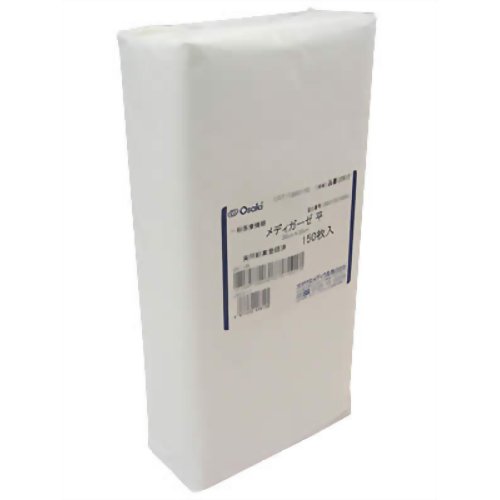 メディガーゼ 平 150枚入 【オオサキメディカル】