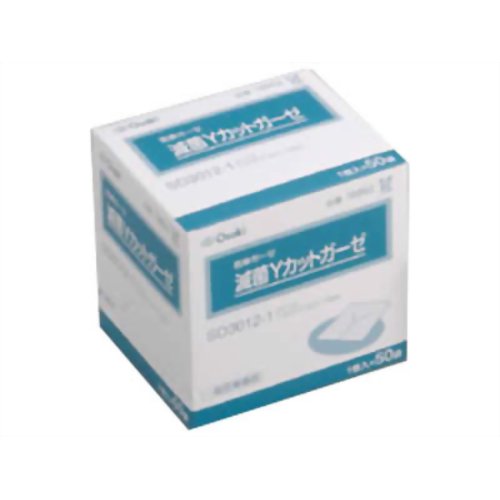 滅菌Yカットガーゼ SD3012-1 50袋 【オオサキメディカル】