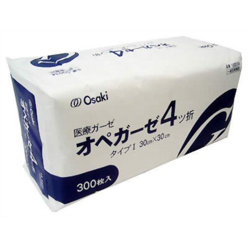 オペガーゼ 4ツ折 300枚入 【オオサキメディカル】