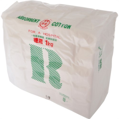 脱脂綿 徳用6号 6cm*6cm 1kg　【カクイ】