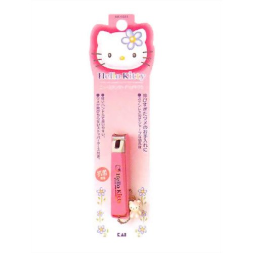 ハローキティ ニュースタンダードツメキリS 抗菌 【貝印】