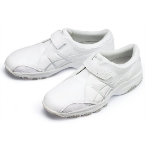 アシックス ナースウォーカー FMN300 ホワイト/シルバー 23.5cm 【アシックス】
