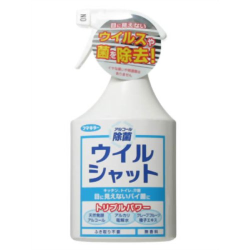 フマキラー アルコール除菌ウイルシャット 400ml 【フマキラー】