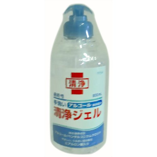 手洗いアルコール 清浄ジェル ヒアルロン酸入り 800ml 【東京企画販売】