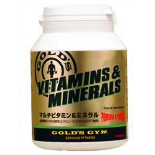 ゴールドジム マルチビタミン&ミネラル G2510 180粒 【THINKフィットネス】