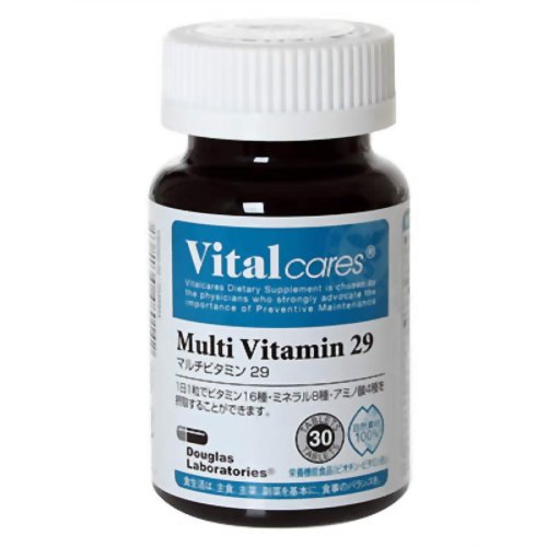 バイタルケアーズ マルチビタミン29 30粒 【日本ダグラスラボラトリーズ】
