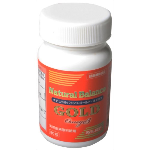 ナチュラルバランスゴールド オメガ3 30粒 【リリーフ】