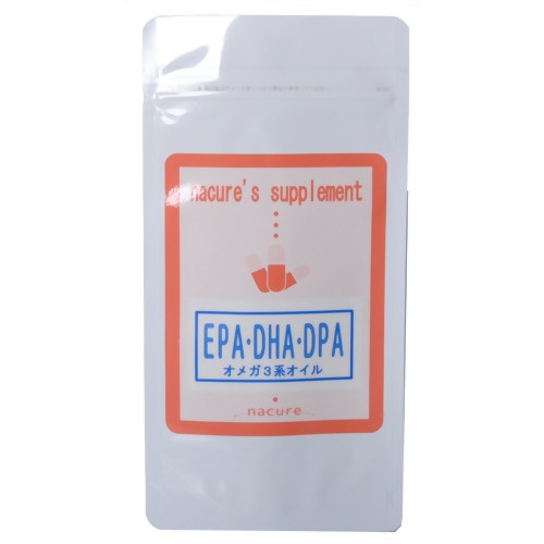 EPA・DHA・DPAオイル 120粒 【ナキュア】