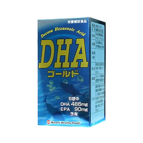 DHAゴールド 180球 【ミナミヘルシーフーズ】