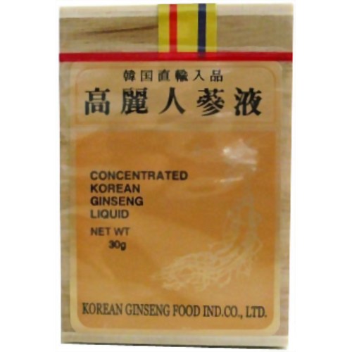 高麗人参液 30g 【高麗人参食品産業】