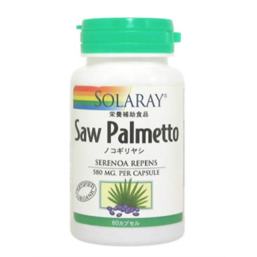SOLARAY(ソラレー) ノコギリヤシ 60カプセル 【オー・ナチュレル・ジャパン・インク】