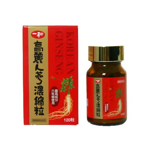 一和高麗人参濃縮粒 120粒 【アイジェイヘルシーフーズ】
