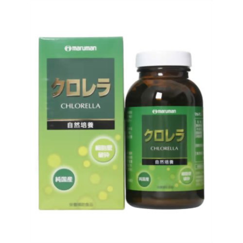 八重山産100%細胞壁破壊 クロレラ 1200粒 【マルマンバイオ】