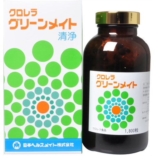 クロレラグリーンメイト 1800粒 【日本ヘルスメイト】