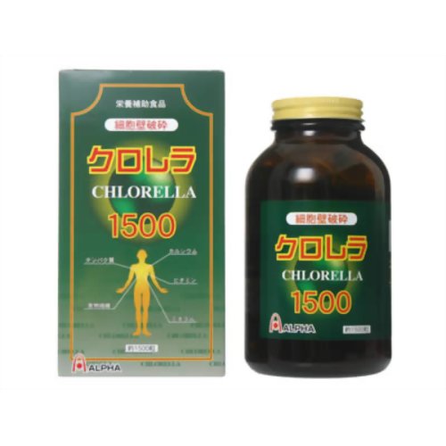 クロレラ1500 1500粒 【アルファ】
