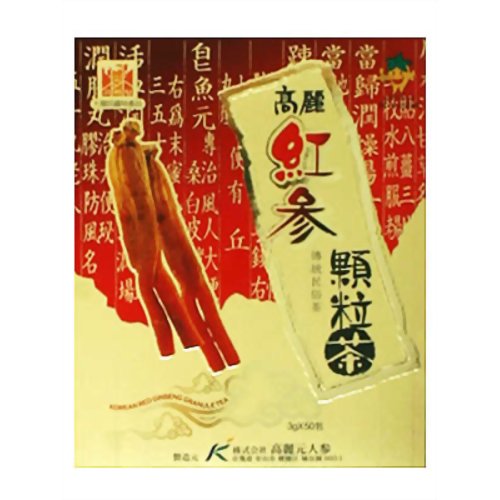 高麗紅参顆粒茶 3g*50包 【ワームス】