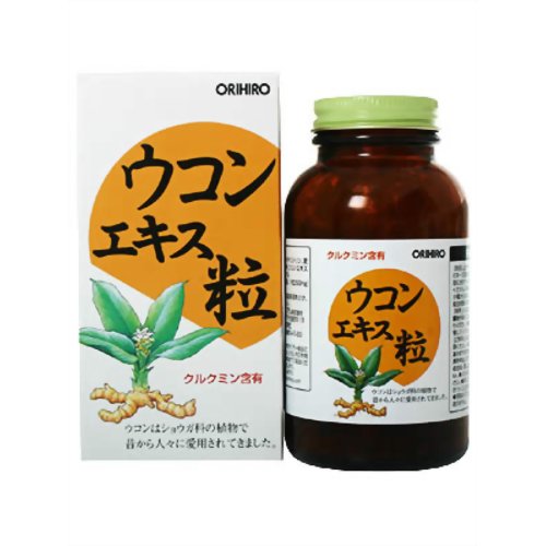 オリヒロ ウコンエキス粒 520粒 【オリヒロ】