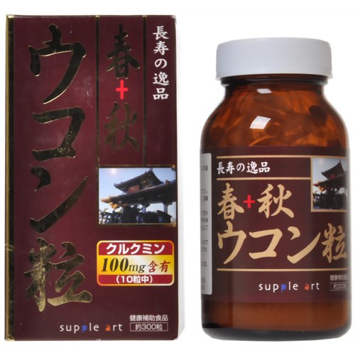 サプリアート 春+秋ウコン粒 300粒 【サプリアート】