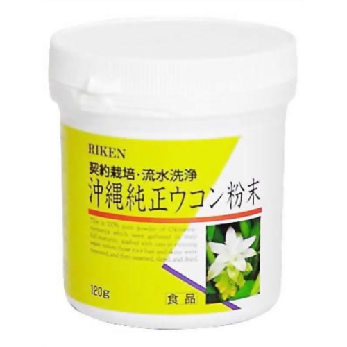 沖縄純正ウコン粉末 120g 【リケン】