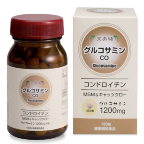 笑美緒 グルコサミンCO 180粒 【緑応科学研究所】