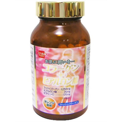 健康フーズ コラーゲン+ヒアルロン酸 300粒 【健康フーズ】