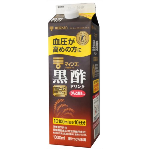 ミツカン マインズ 黒酢ドリンク 1000ml 【特定保健用食品(トクホ)】