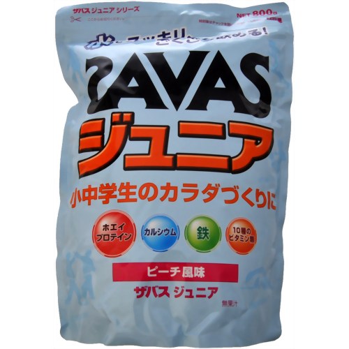 ザバス(SAVAS) ジュニア ピーチ風味 800g 【明治製菓】