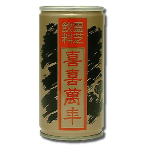 【送料無料】 喜喜萬年(ききまんねん) 霊芝飲料 190g×30本【うすき製薬】【ケース販売】霊芝 うすき 喜喜萬年 缶 190ml