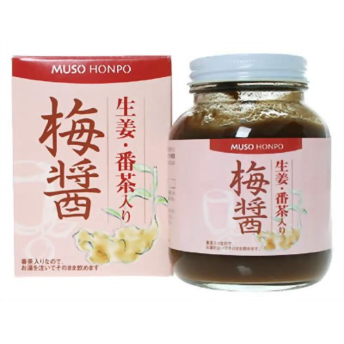 無双本舗 梅醤 生姜・番茶入り 250g 【ムソー株式会社　】 生姜番茶入り梅醤250ｇオーガニック　マクロビオティック