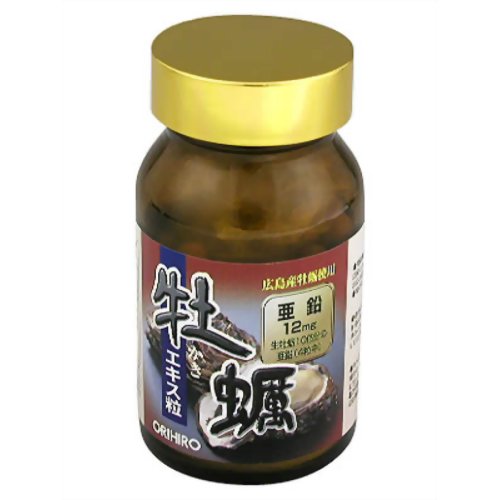 オリヒロ 牡蠣エキス粒 120粒 【オリヒロ 】新牡蠣エキス粒　広島産　　牡蠣肉濃縮エキスを500mg