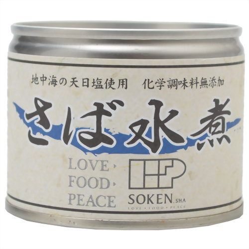 創健社 さば水煮 190g　　化学調味料無添加