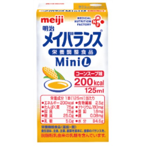 メイバランス ミニL コーンスープ味 125ml*24本　【明治乳業】