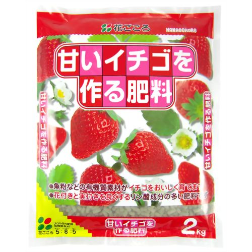 花ごころ 甘いイチゴを作る肥料 2kg 【花ごころ】