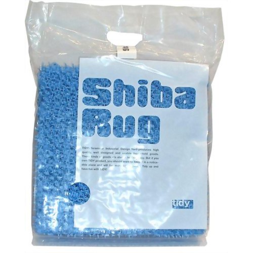 tidy シバ・ラグ ウォーターブルー 【テラモト】