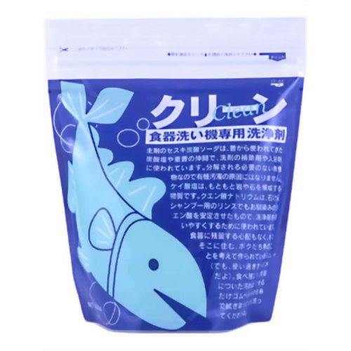 クリーン食器洗い機用洗浄剤 500g 【地の塩社】
